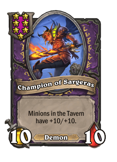 Champion of Sargeras