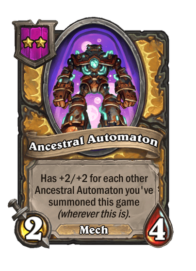 Ancestral Automaton