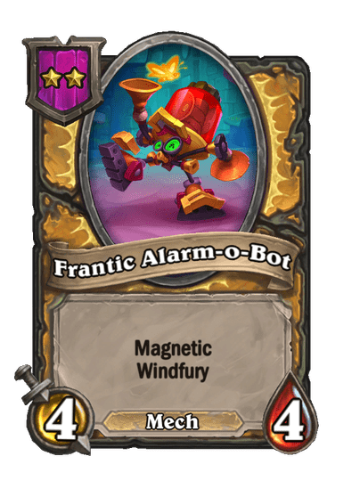 Frantic Alarm-o-Bot