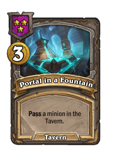 Portal in a Fountain