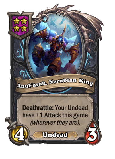 Anub'arak, Nerubian King